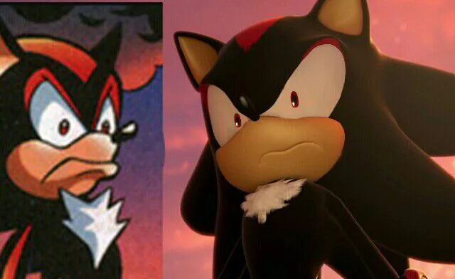 SoNiC MeMeS - blushing meme with shadow !  Shadow the hedgehog, Sonic,  Sonic the movie