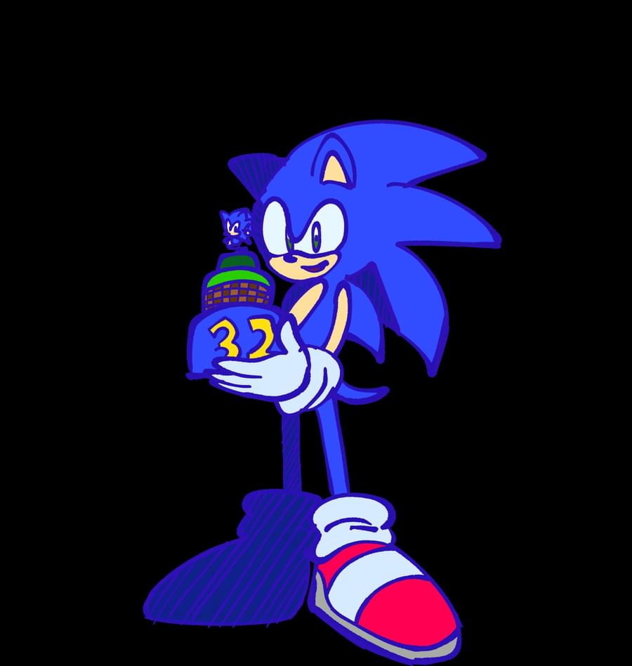 Funni Purpl Shad on Game Jolt: Amy rose in sonic 2 sprite remade