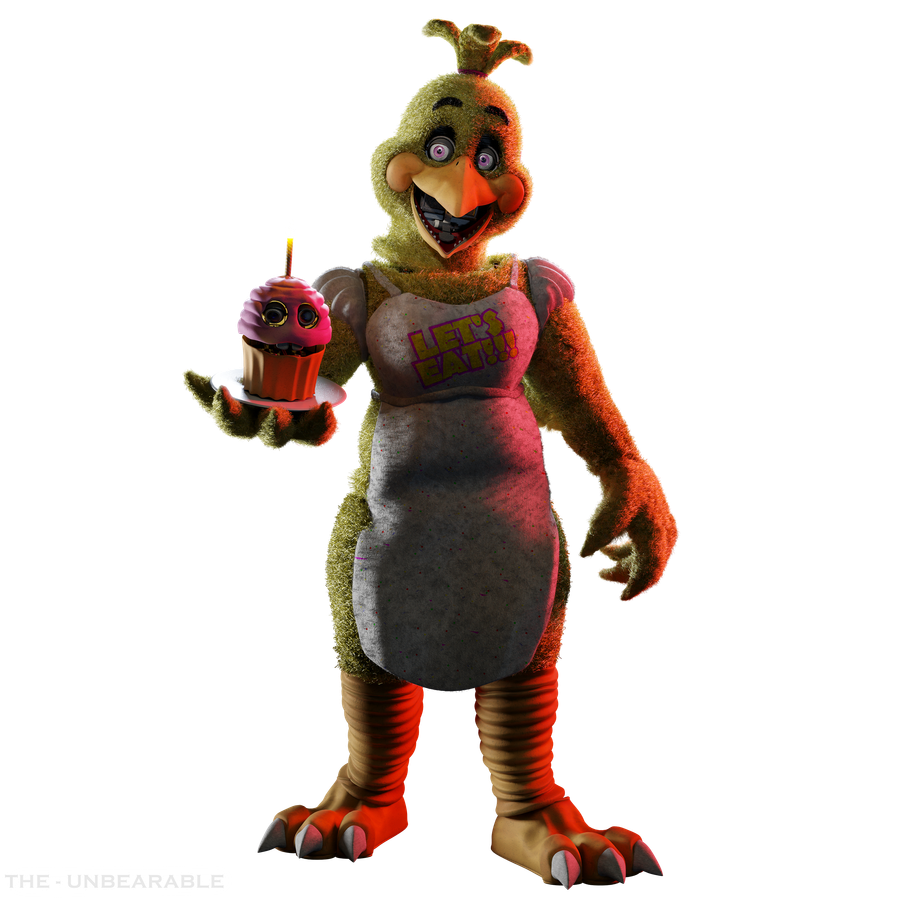 Totally Fixed Withered Chica (This Represents How Cheap Fazbear  Entertainment Is) : r/fivenightsatfreddys