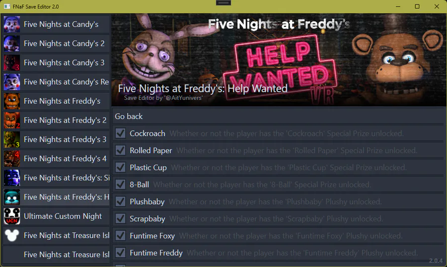 Five Nights at Freddy's 2, Software