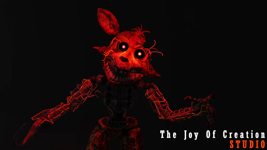 TjocStudio on Game Jolt: Fanmade ignited foxy model wip for Tjoc Ic