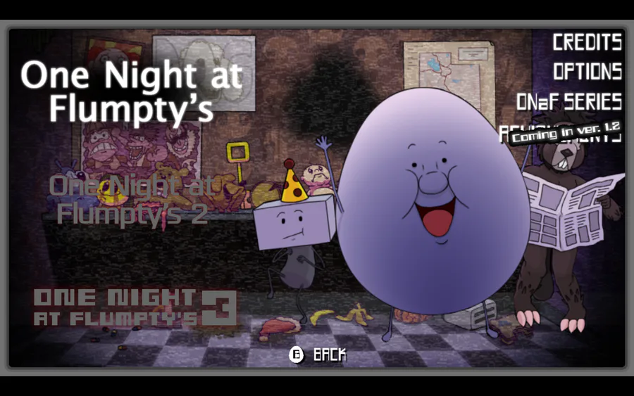 One Night at Flumpty's: Custom Night by Lokky_Bojoy - Game Jolt