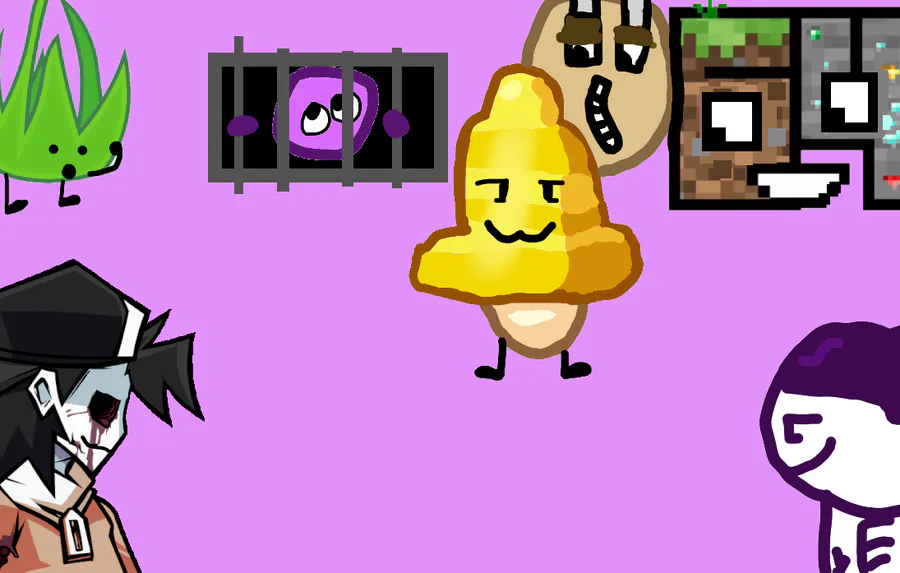 FNF x BFDI: Yoylecake Central v2