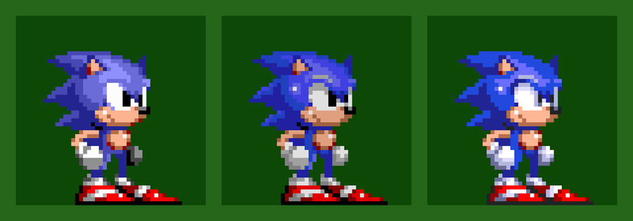 Sonic The Hedgehog Sprite Animation by Sanicmrio - Game Jolt