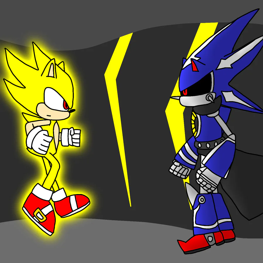 super sonic vs metal sonic