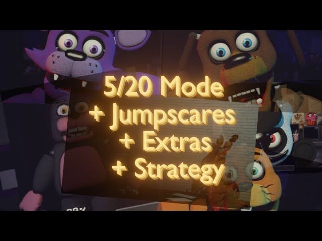 I BEAT NIGHTMARE MODE!!  Five Nights At Freddy's 3 Jumpscares