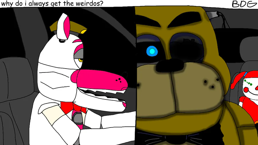 Mayhew06 - Nightmare Fredbear & Nightmare