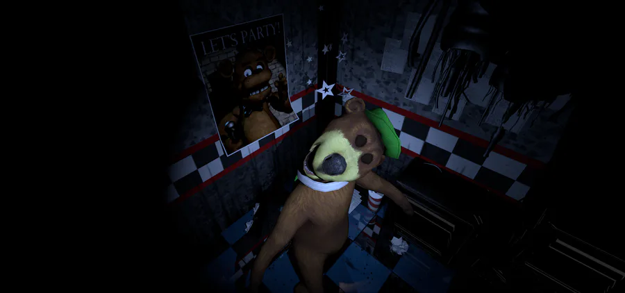 Five Nights at Freddy's 3 Artist Work of art, human shadow