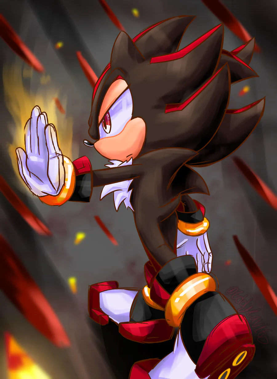 Eddykavito on Game Jolt: movie shadow⚫️ #art #fanart #digitalart #sega # sonic #shadow #shado