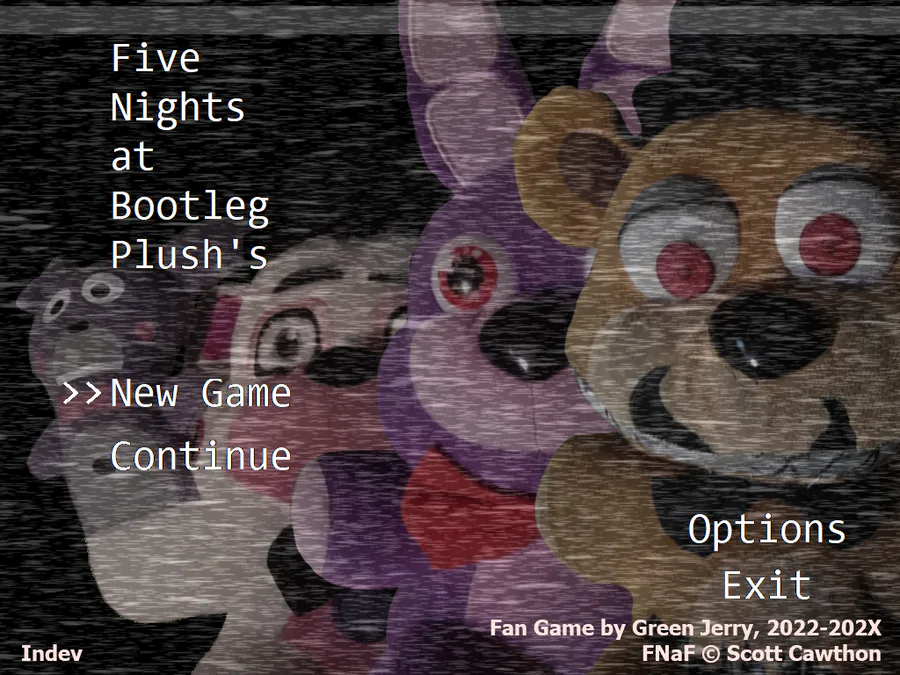 Update 1.0.8 is out! - Five Nights at Bootleg Plush's 2 by Green Jerry