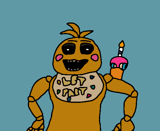 bugs👽 on Game Jolt: i drew a chica 🤭