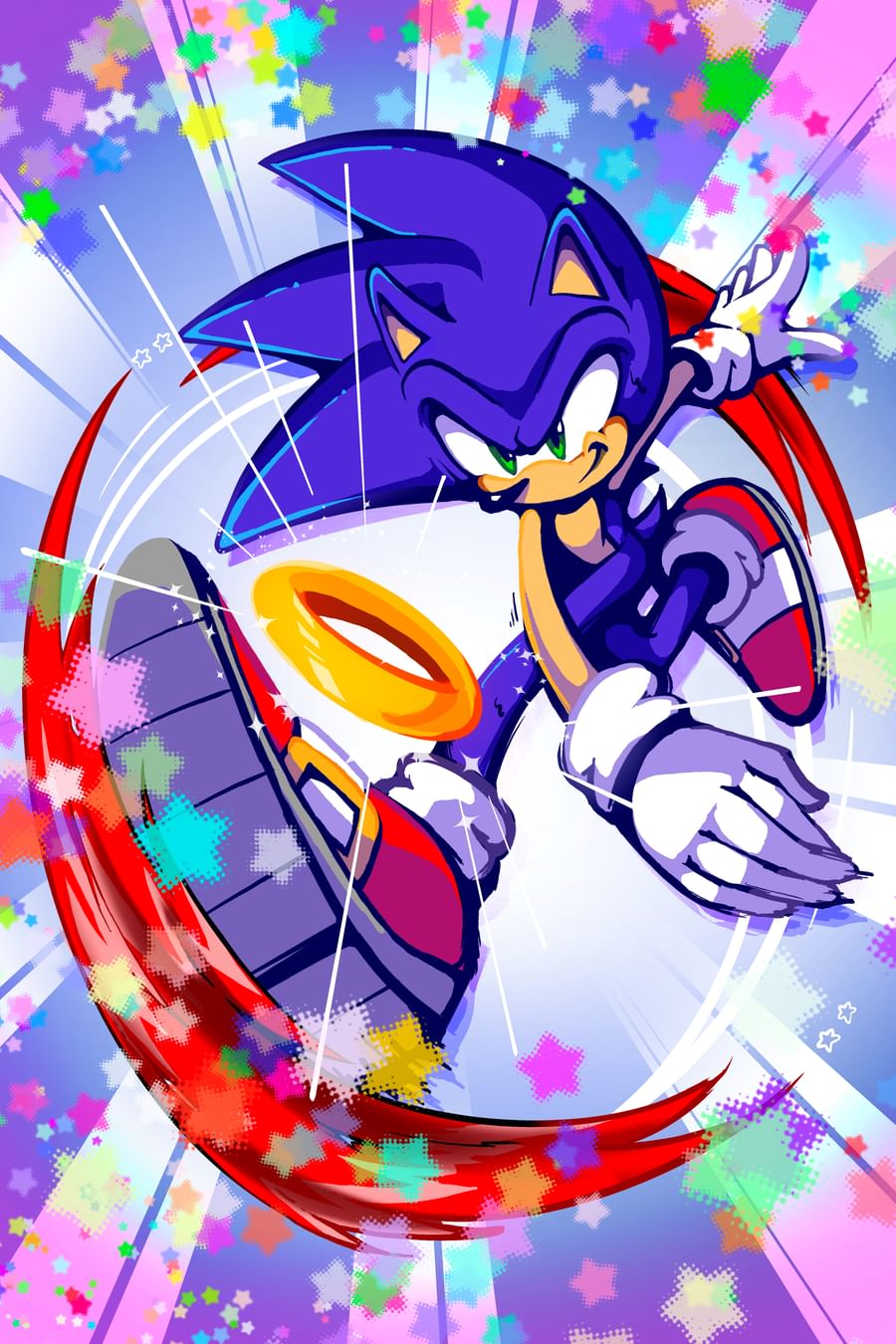 MimiiPyon on Game Jolt: ✨Super Sonic 2✨ #supersonic #sonicthehedgehog  #segasonic ##sonicart