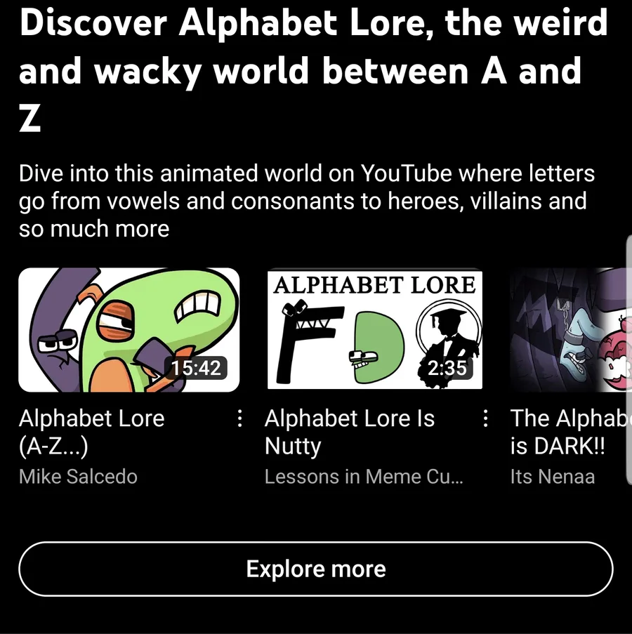 Uncover the Bizarre World of Alphabet Lore and Animation!