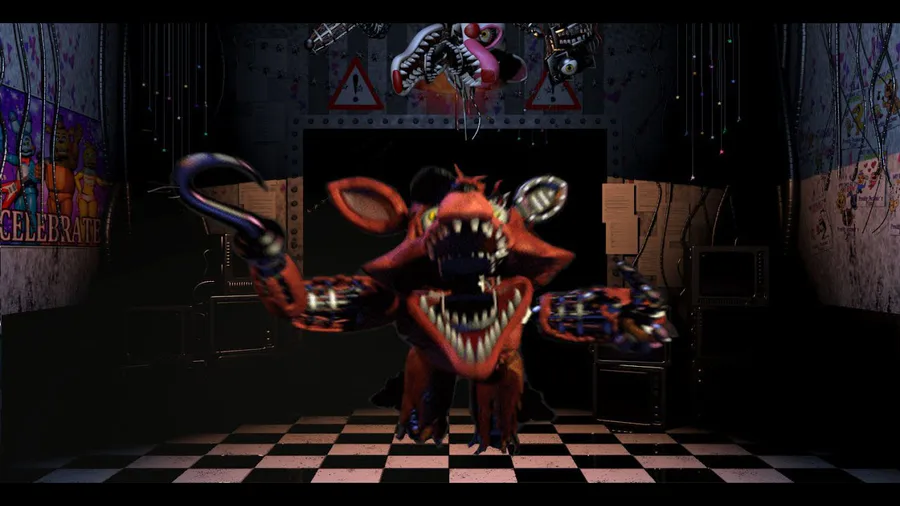 FOXY JUMPSCARE  Five Nights at Freddy's 2 #2 