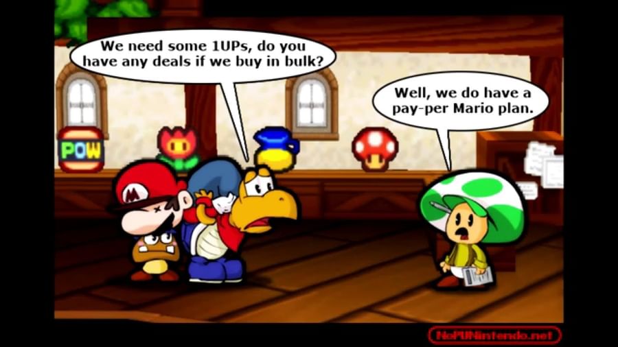 memes in Super Mario.