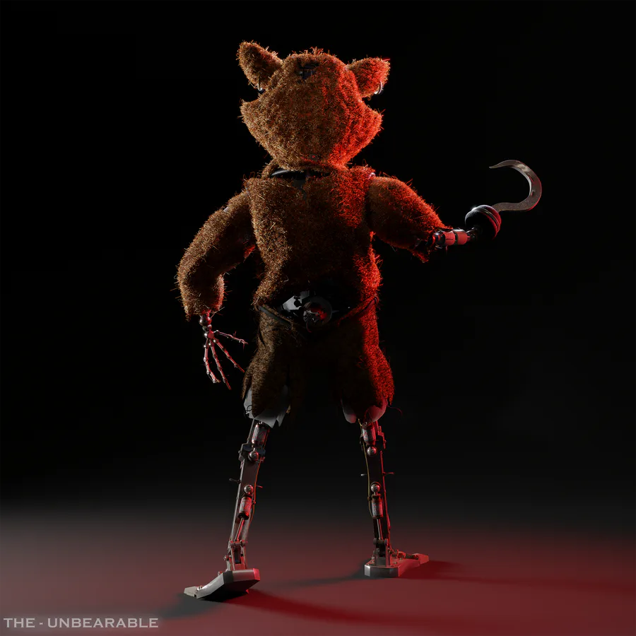 Realistic foxy fnaf