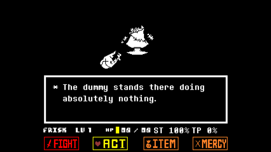 nothing useful. — Flowey and the True Laboratory