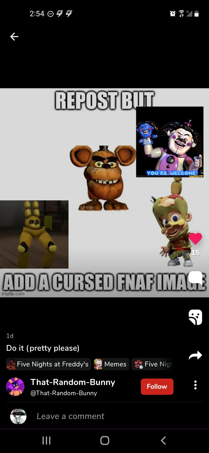 gaming five nights at freddy's 2 Memes & GIFs - Imgflip