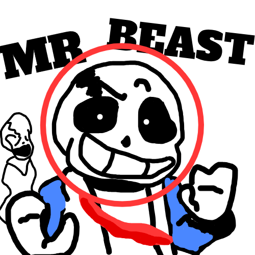 Sans (battle sprite) - Drawception