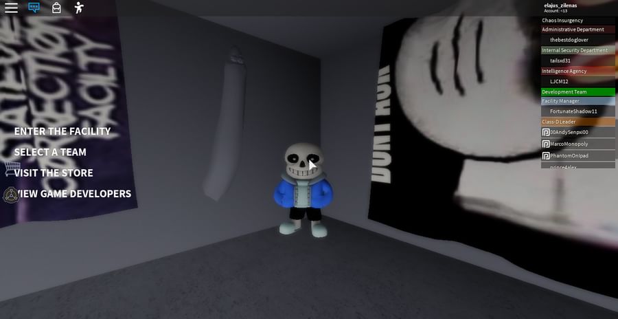 Roblox, Underground RP, Undertale RP Part 2