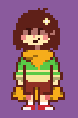 Chara undertale - Finished Projects - Blender Artists Community