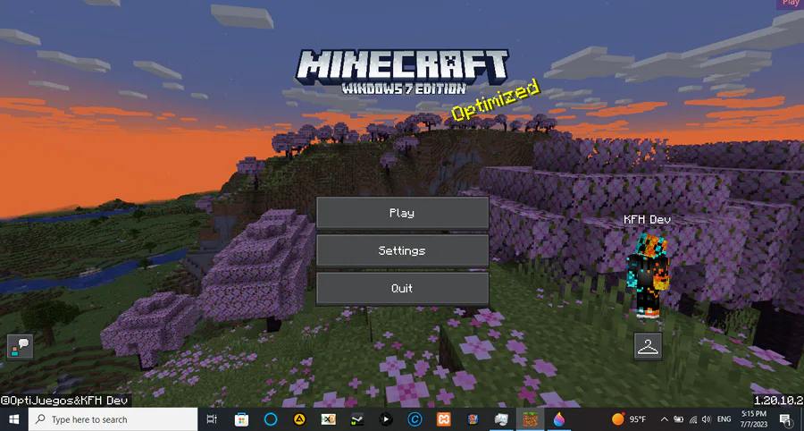 Minecraft Bedrock running on Windows 7! : r/windows7