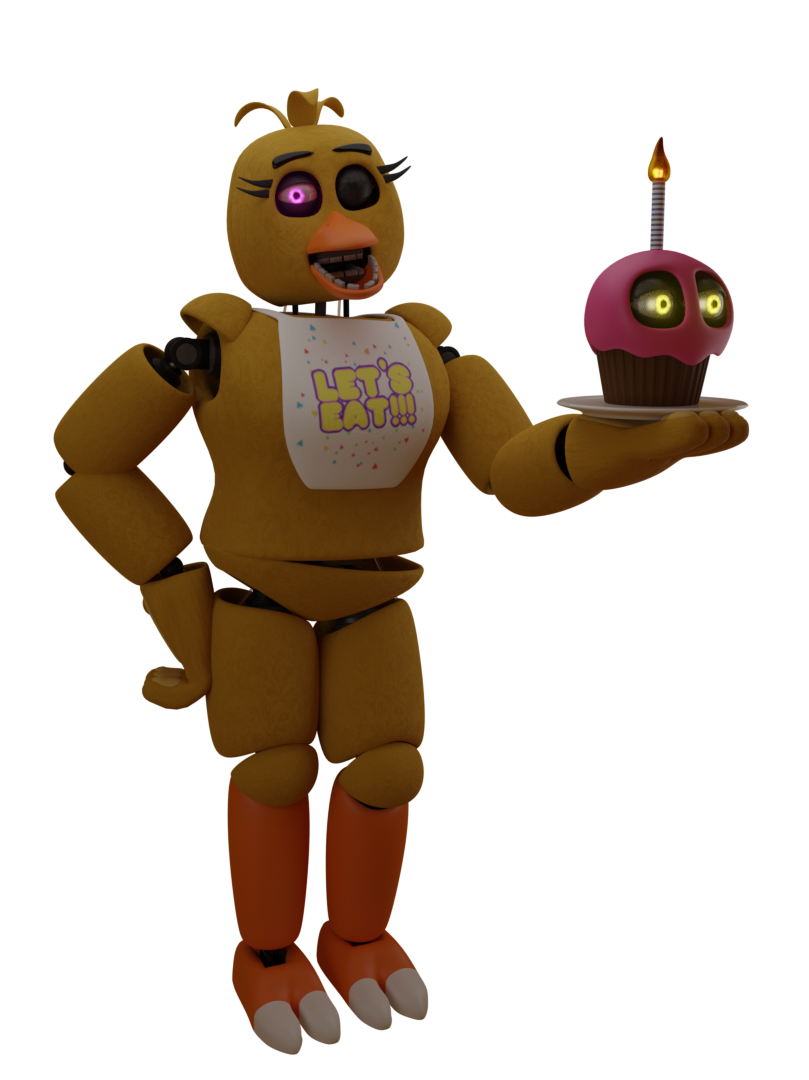 Render FNaF1 Animatronics (PNG) by LivingCorpse7 on DeviantArt