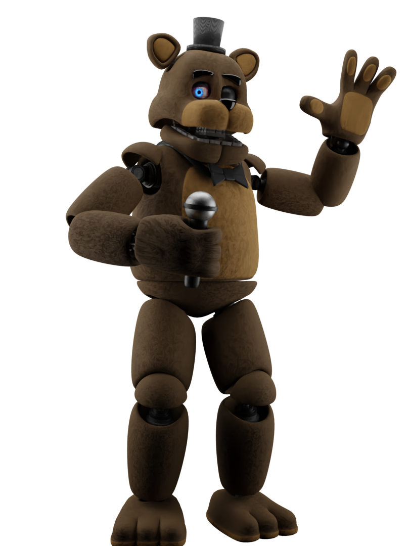 Render FNaF1 Animatronics (PNG) by LivingCorpse7 on DeviantArt