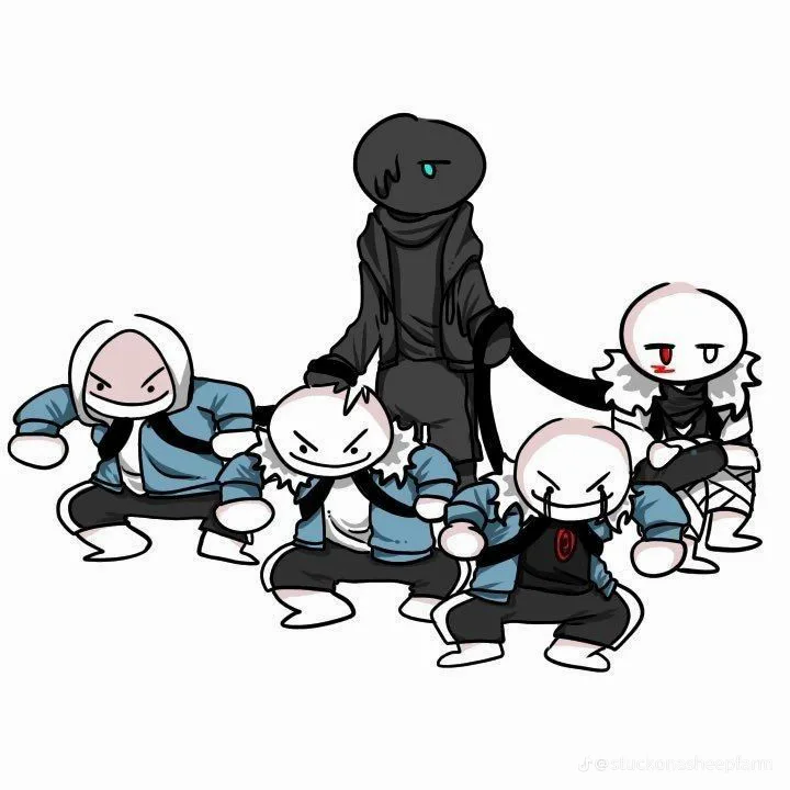 🌫Killer sans🌫, Sans Au headcanons~