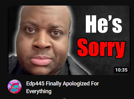 EDP445 Apologized 