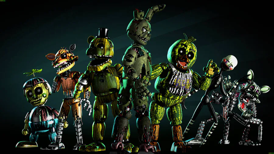 ANIMATRONICS DE FNAF 6 SÃO ENCONTRADOS EM FNAF 3