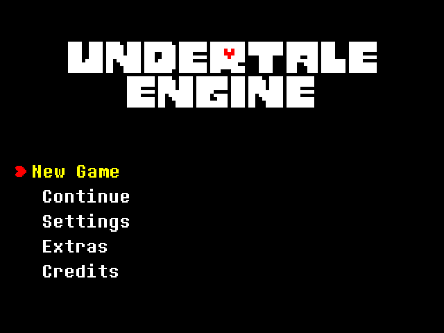 Undertale Engine by jevilhumor