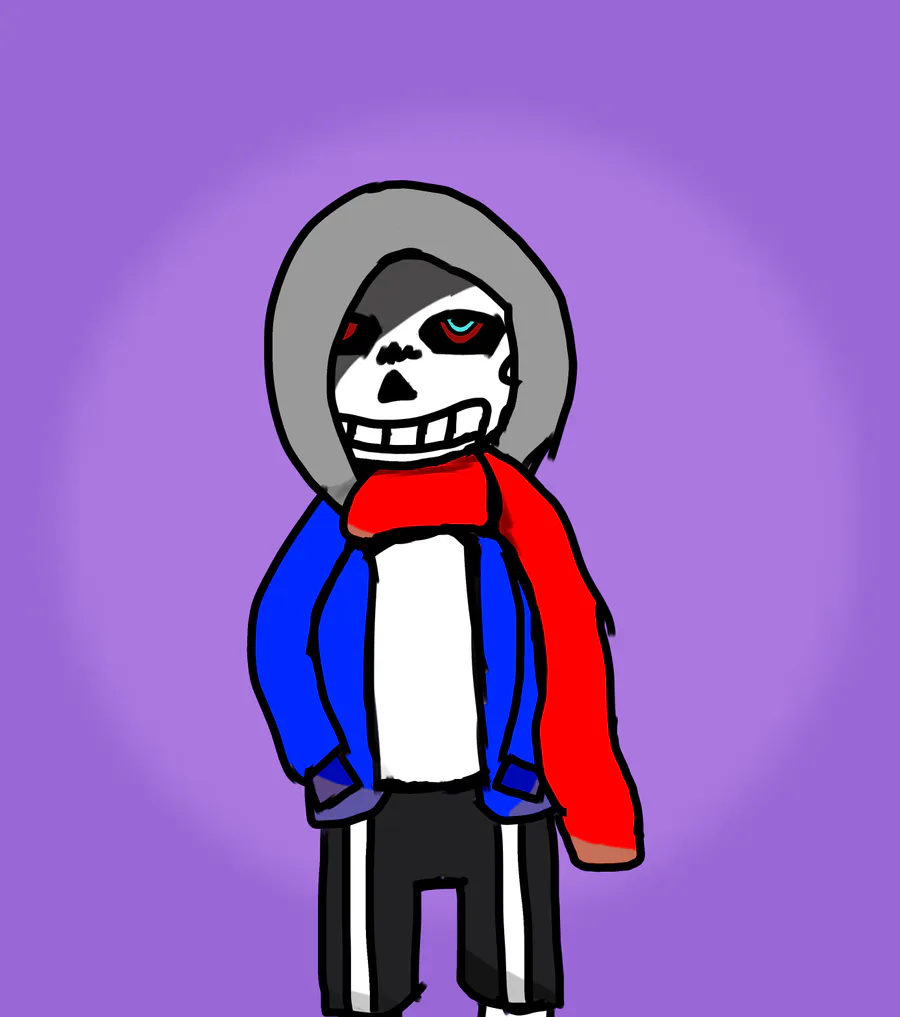 ManelElMestari on Game Jolt: Dust Sans *sketch*