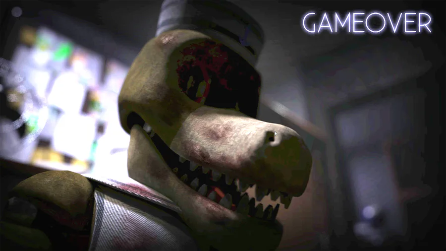 Com quem jogamos na Gameplay de FnaF 4