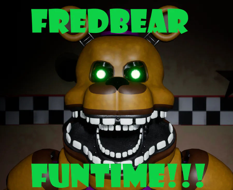 I took the nightmare Fredbear model FNaF help wanted and made him  unwithered/fixed (original Model by: Steel Wool) : r/fivenightsatfreddys