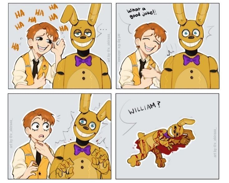 SpringTRAP_OFF_0 on Game Jolt: Abby and Springtrap(ART) Why not actually?)  This is what I want the