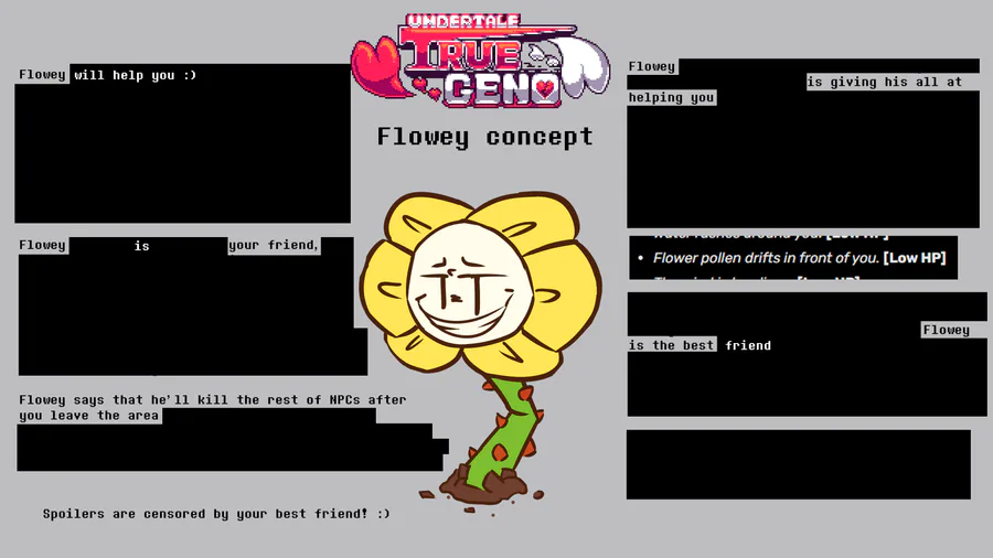 Undertale: Flowey  Build a Villain Workshop