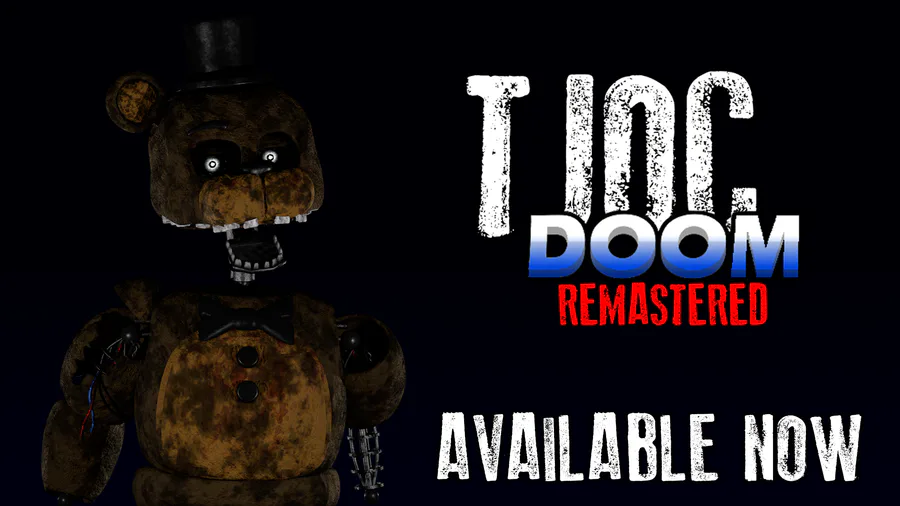 A MELHOR VERSÃO DO TJOC DOOM!!!  The Joy Of Creation Doom Remastered  #fnafdoom 