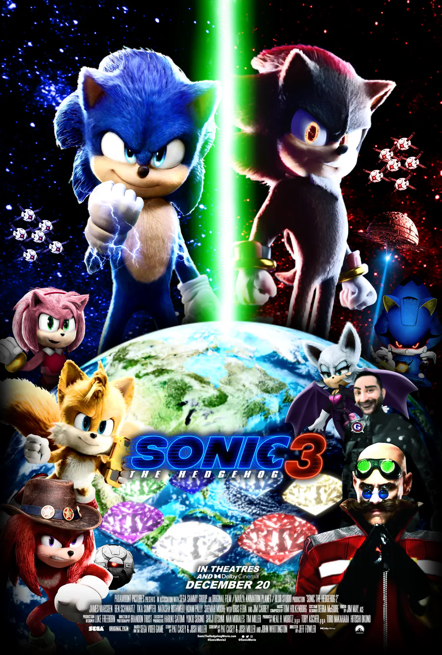 Samuel Lukas The Hedgehog on Game Jolt: Sonic The Hedgehog 3 (2024) Extra  Poster 26