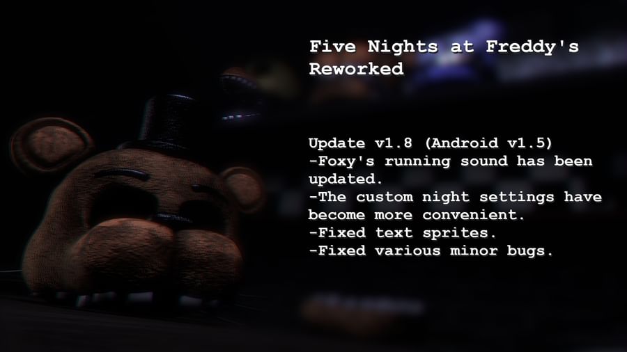 Five Nights at Freddy's Reworked by Damloff - Game Jolt