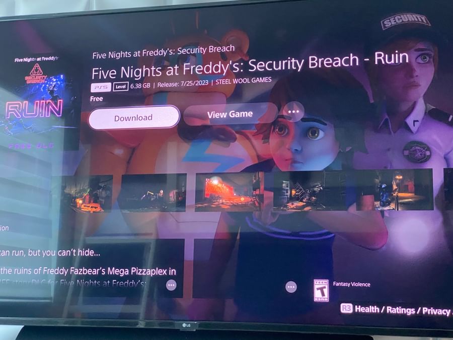 Five Nights at Freddy's: Security Breach, Nintendo Switch download  software, Games
