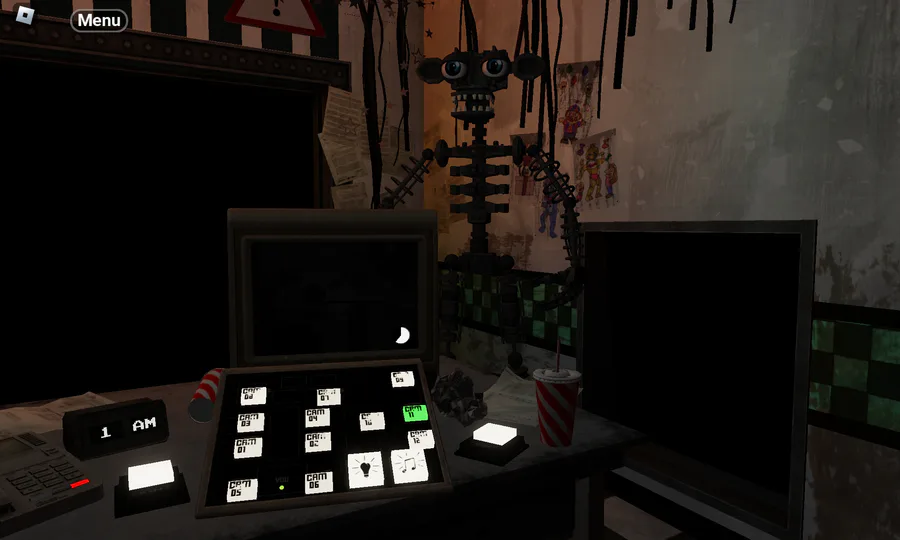 PC / Computer - Five Nights at Freddy's VR Help Wanted - Menu