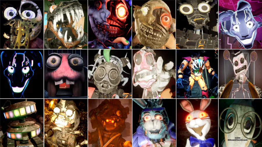 HACKEIO FNAF Security Breach RUIN DLC e ENCONTRO NOVOS PERSONAGENS