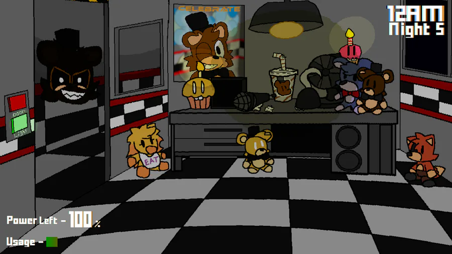 Five Nights at Freddy's: Animated Edition (Official Fan-Game) by  TehArtistFox_ - Game Jolt