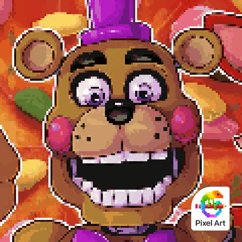 Mayshall on Game Jolt: FNaF AR Frostbear Icon Pixel Version (by BanneX) # Fnaf #Fivenightsa