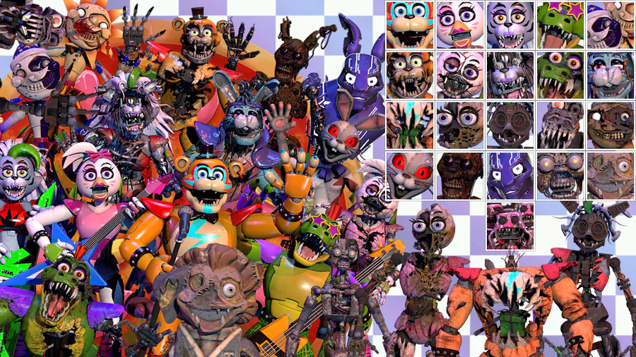 Ultimate Custom Night - Adventure Animatronics (Mod) by NIXORY - Game Jolt