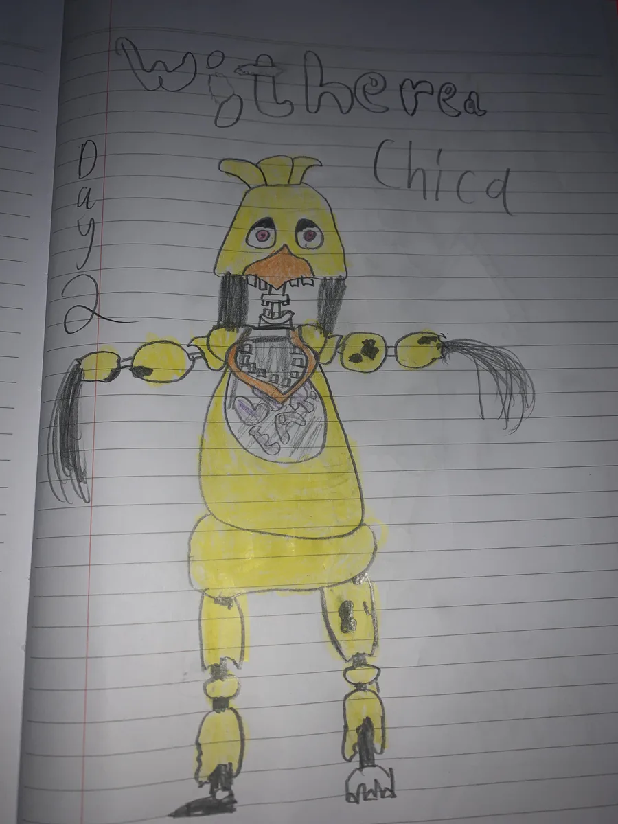 JuoNoVom on Game Jolt: Withered Chica (my version)