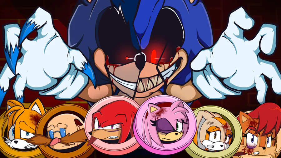 Sonic joins Sonic.Exe The Disaster 2D Remake by GRNimoogi - Game Jolt