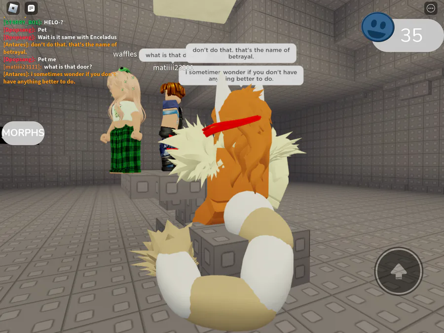 Slepluna the NekoSEEK (REAL..) #nerdsleazesquad on Game Jolt: GUYS, I WENT  TO THE NEW DIMENSION IN ROBLOX