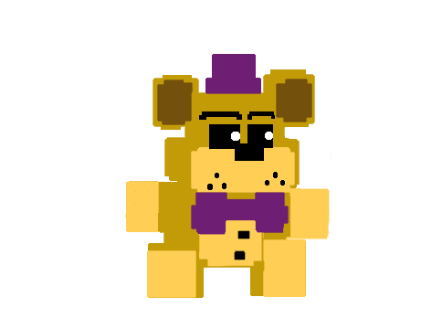 UCN - Fredbear Minecraft Skin